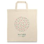 victoria katoenen tas met korte hengsels