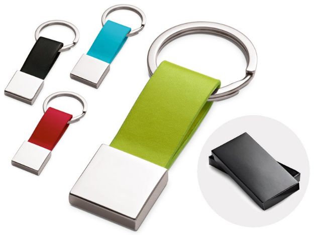 metalen sleutelhanger beda