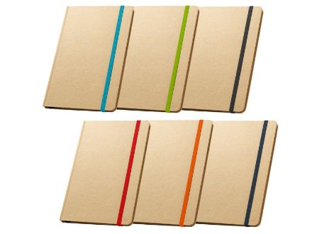 magritte. a5 notitieboekje gerecycleerd papier