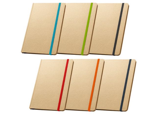 magritte. a5 notitieboekje gerecycleerd papier