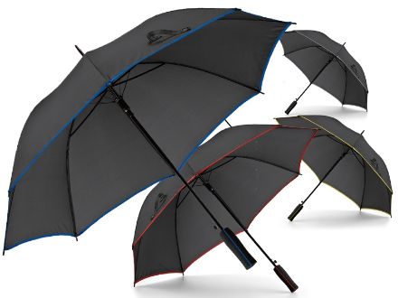 automatische paraplu kleurrand