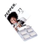 kauwgomblister met flap custom made