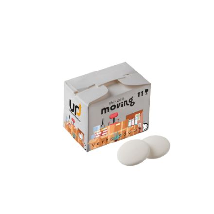 verhuisdoosje pepermunt custom made