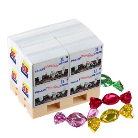 micro pallet snoep custom made