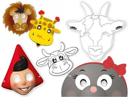 masker 23 x 23 cm custom made