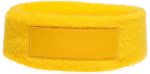 hoofdband 18 cm breedte - geel