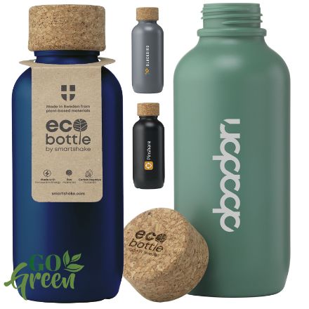 ecobottle plant based - made in eu, 650 ml