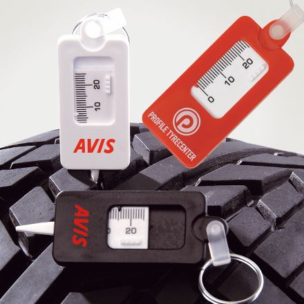 sleutelhanger bandenprofiel meter