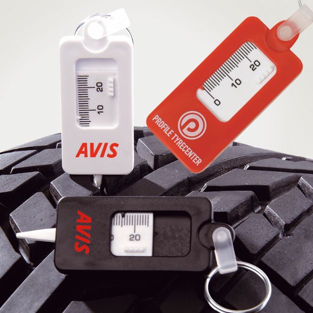 sleutelhanger bandenprofiel meter