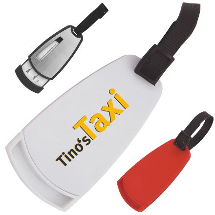 kunststof kofferlabel