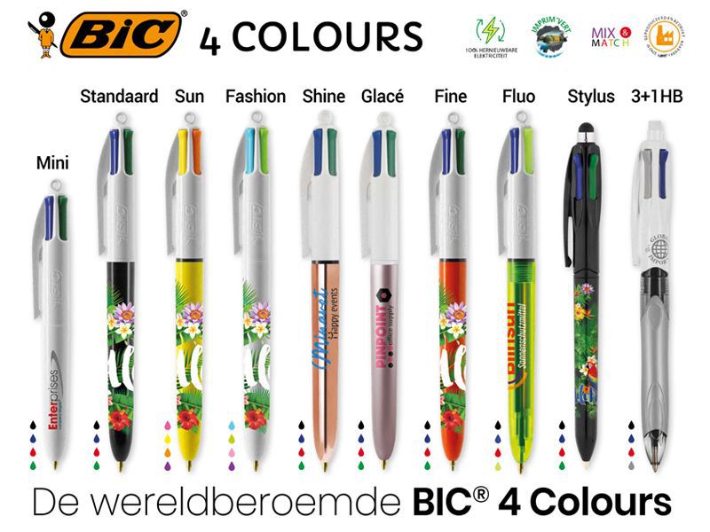 BIC® 4 Colours balpen