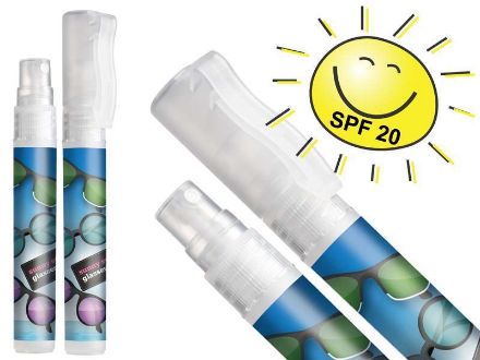zonnebrandspray spf20. rondom fc bedrukt custom