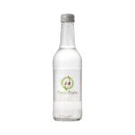 glazen fles met 330 ml bronwater