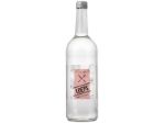 glazen fles met 750 ml bronwater