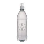 bronwater 500 ml met sportdop - transparant