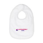 badstof slabbetje - wit