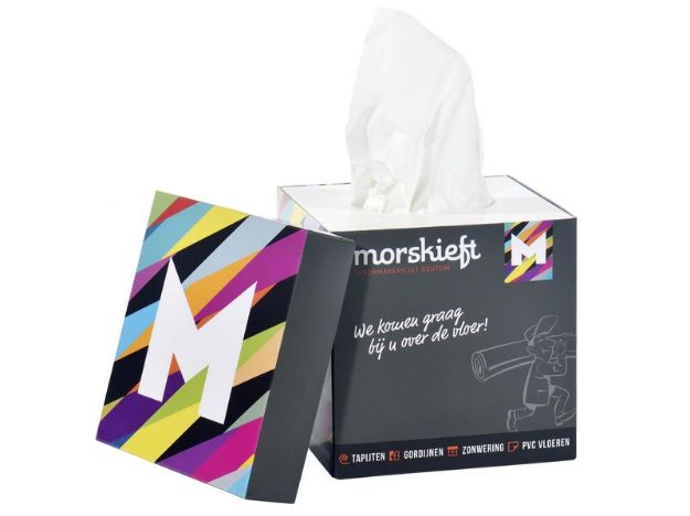 tissue box met deksel