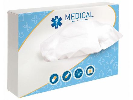 tissue box rechthoek met 50 tissues