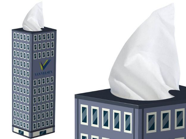 tissue box toren