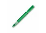 balpen s40 grip clear transparant - groen