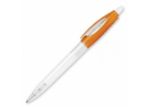 balpen bio-s! clear transparant - oranje