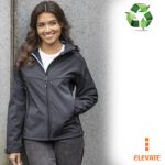 coltan dames grs-gerecycled softshell jack