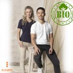 v-hals dames t-shirt 200 gr