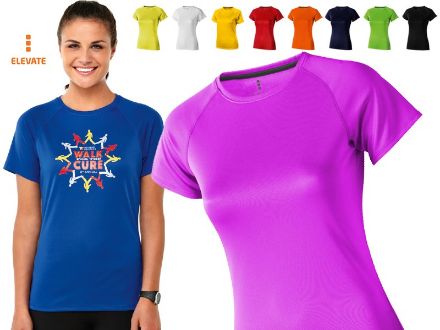 cool fit dames t-shirt selfie