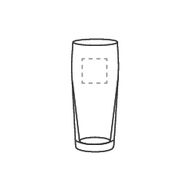keramische tampondruk (30 x 30 mm)