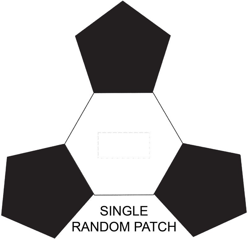 SINGLE RANDOM PATCH (20 x 40 mm)