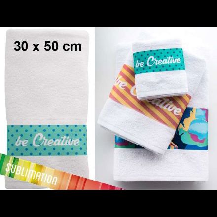 katoenen handdoek 30 x 50 cm custom made