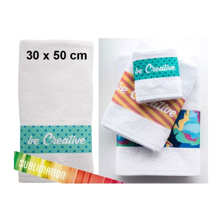 katoenen handdoek 30 x 50 cm custom made