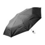 170t opvouwbare paraplu in hoes. - zwart