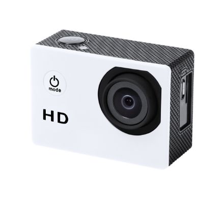 sport camera met resolutie van 720p hd. - wit