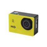 sport camera met resolutie van 720p hd. - geel