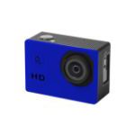 sport camera met resolutie van 720p hd. - blauw