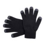 touchscreen hanschoenen met speciale coating. - zwart