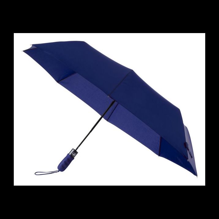 opvouwbare automatische paraplu aston - blauw