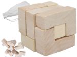houten puzzel spel, bouw een kubus.