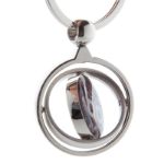 metalen sleutelhanger physic. custom made.