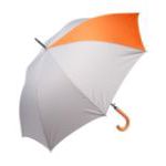 automatische, windvaste paraplu met acht panelen - oranje