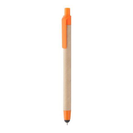 gerecycleerde papieren stylus pen blauwschrijvend - 