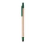 gerecycleerde papieren stylus pen blauwschrijvend - groen