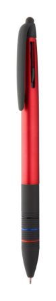 3-kleuren stylus pen - rood