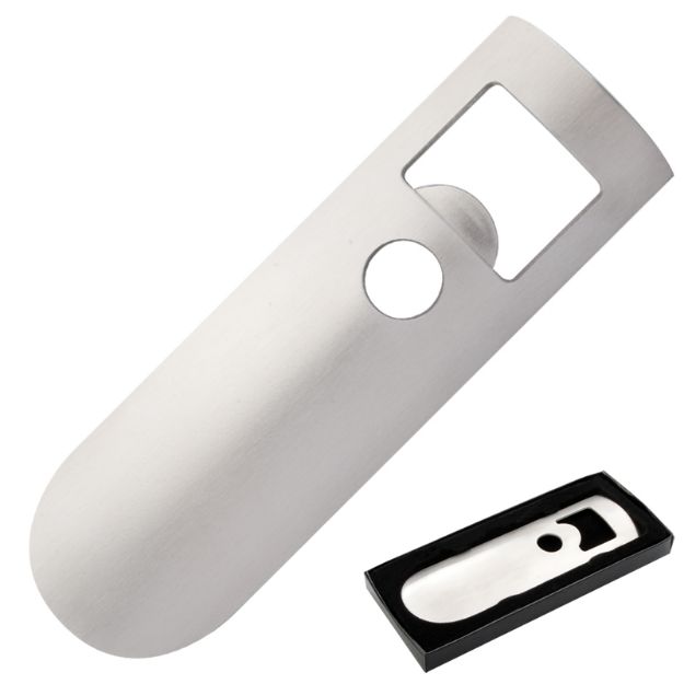 metalen flessenopener.