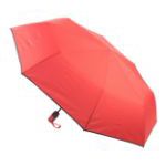 volautomatische winddichte paraplu - rood