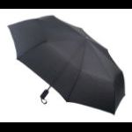 volautomatische winddichte paraplu - zwart