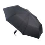 volautomatische winddichte paraplu - zwart