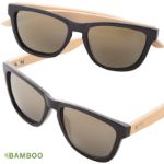 zonnebril met bamboe pootjes. linde