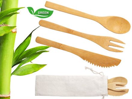 bamboe bestekset plusin